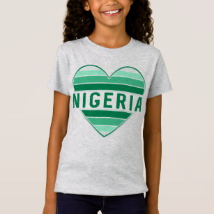 I Love Nigeria, Nigerian Heart T-Shirt