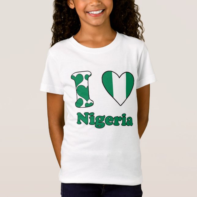 I love Nigeria T-Shirt (Front)