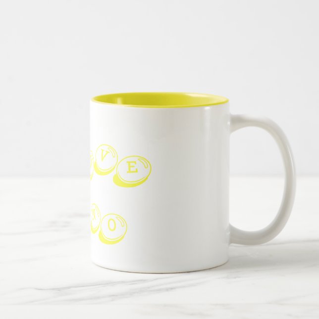 I love nino Two-Tone coffee mug (Right)