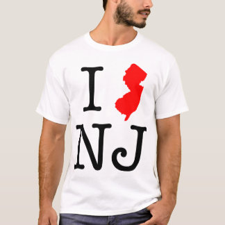 I Love NJ New Jersey T-Shirt