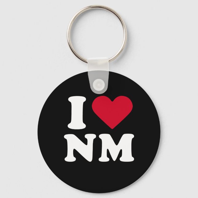 I LOVE NM KEYCHAIN (Front)