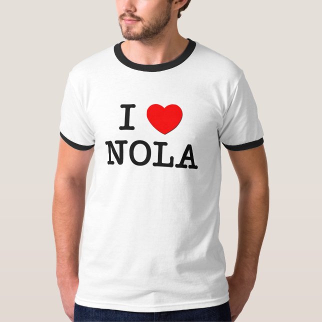 I Love Nola T-Shirt (Front)
