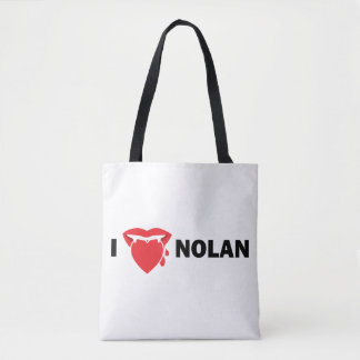 I Love Nolan Tote Bag (Light)