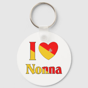 I love Nonna Keychain