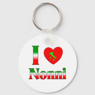 I Love Nonni Keychain