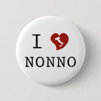 I Love Nonno Button