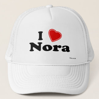 I Love Nora Trucker Hat
