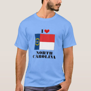 I Love North Carolina T-Shirt