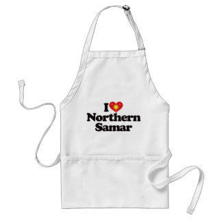 I Love Northern Samar Adult Apron