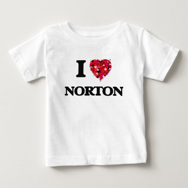 I Love Norton Baby T-Shirt (Front)