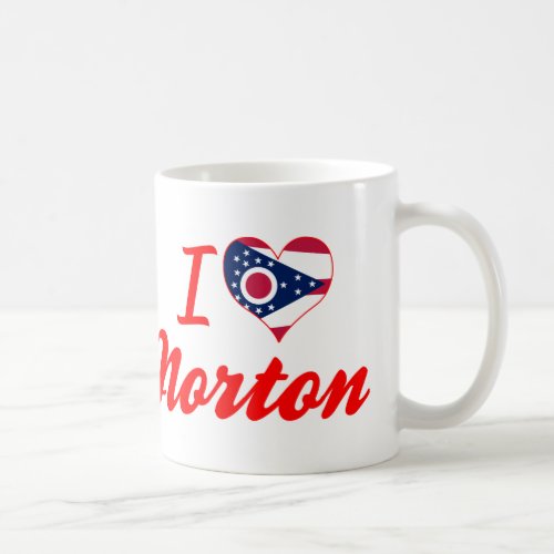 I Love Norton Ohio Coffee Mug