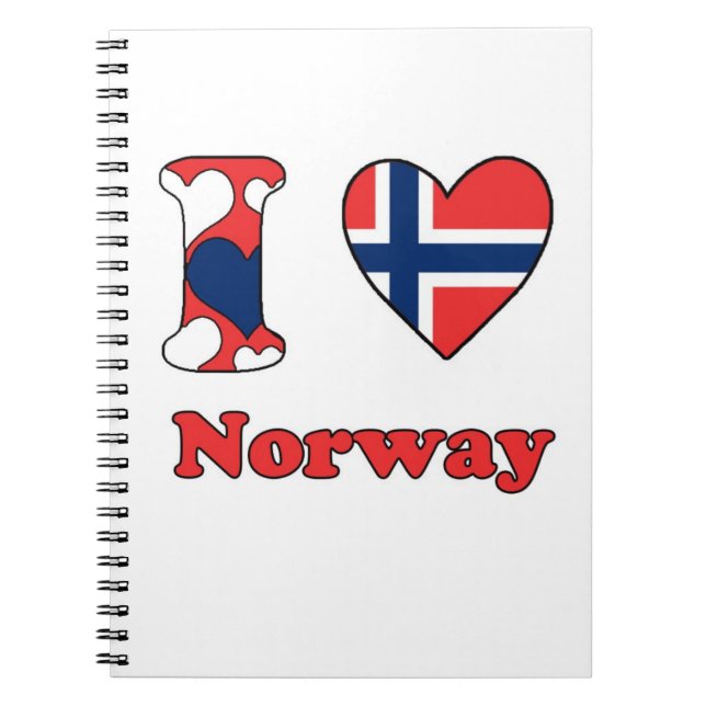 I love Norway Notebook (Front)