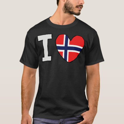 I Love Norway T_Shirt