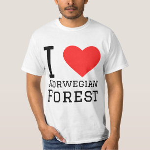 I love Norwegian forest T-Shirt