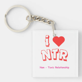 I love NTR Keychain