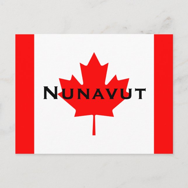 I Love Nunavut Postcard (Front)