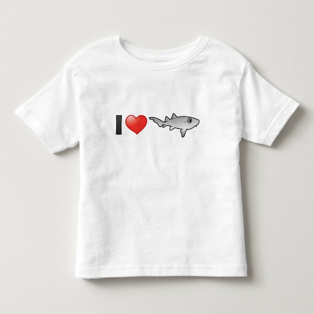 I Love Nurse Sharks Toddler T-shirt (Front)
