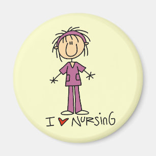 I Love Nursing T-shirts and Gifts Magnet