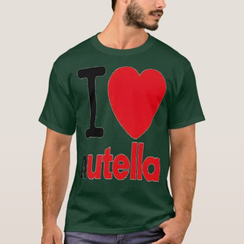 I LOVE NUTELLA  T_Shirt