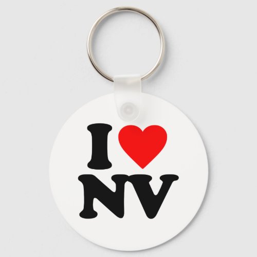 I LOVE NV KEYCHAIN