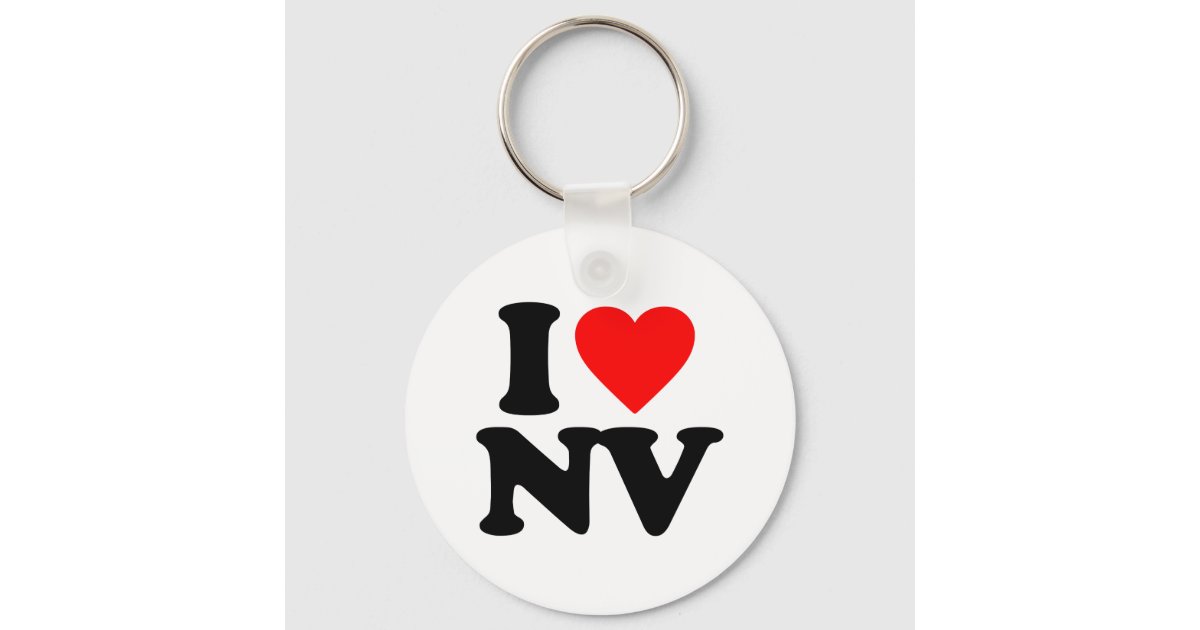 I Heart NV - I Love Nevada and Las Vegas! Greeting Card for Sale