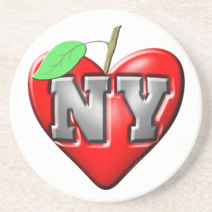 I Love NY Drink Coaster