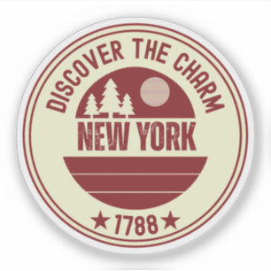 I Love NY - New York City Souvenir Sticker
