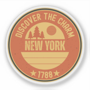 I Love NY - New York City Souvenir Sticker
