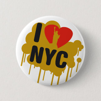 I love NY Pinback Button