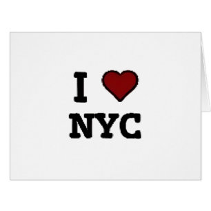 I Love NYC heart Cards