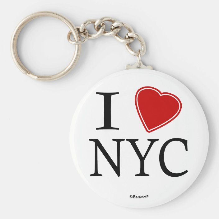 I Love NYC Key Chain