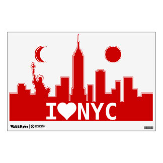 I Love NYC Wall Decal 1