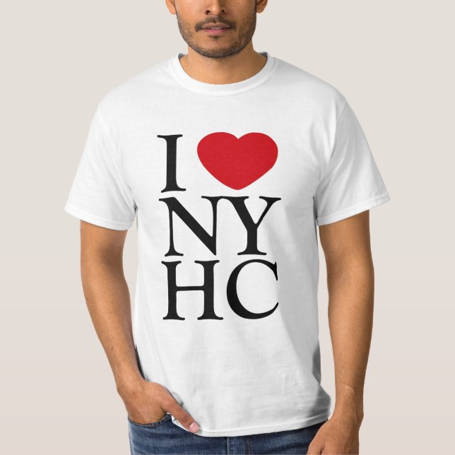 I love NYHC T-Shirt (Front)