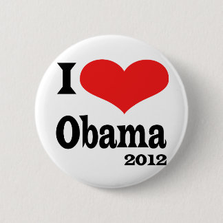 I Love Obama4x4 Pinback Button