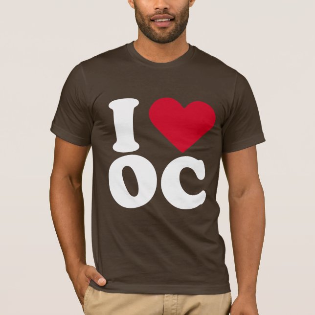 I LOVE OC T-Shirt (Front)
