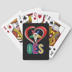 I Love OES Poker Cards
