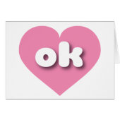 I love Oklahoma - ok pink heart (Front Horizontal)