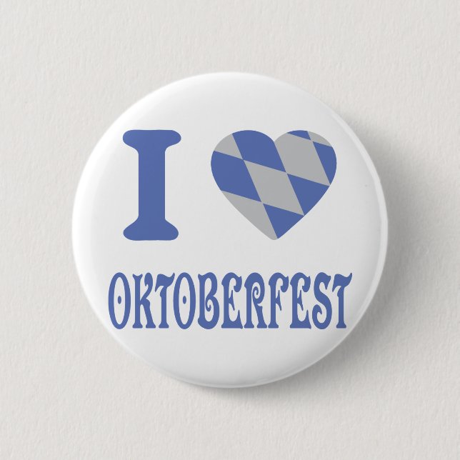 I love oktoberfest button (Front)