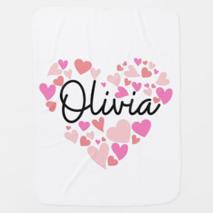 I love Olivia Baby Blanket