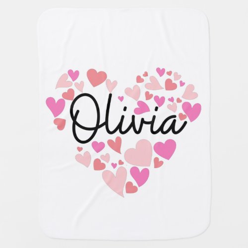 I love Olivia Baby Blanket