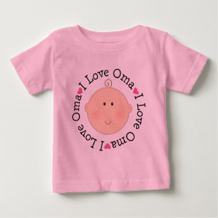I Love Oma Baby T-Shirt