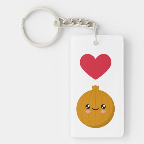 I love Onions Keychain