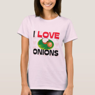 I Love Onions T-Shirt