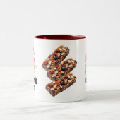 I Love Ooey Gooey Dried Fruit Bars! Two-Tone Coffee Mug (Center)