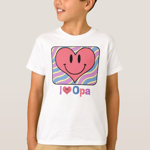 I Love Opa T_Shirt