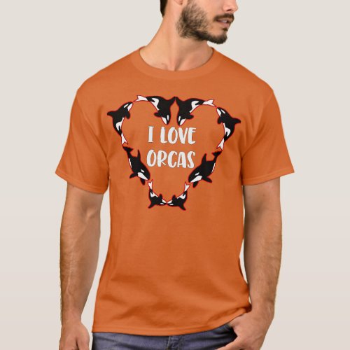I Love Orcas  Sea Panda Ocean Friends 1 T_Shirt