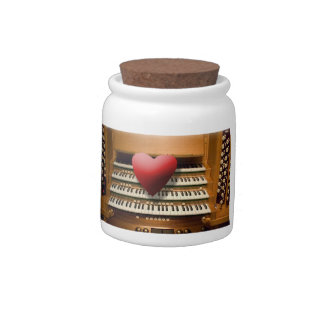 I love organs tea caddy or cookie jar