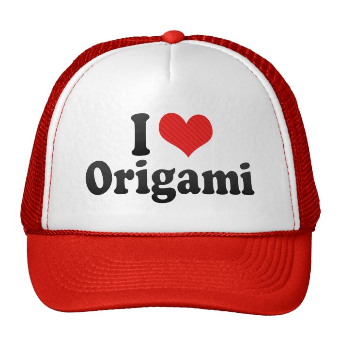 Love Origami Hats