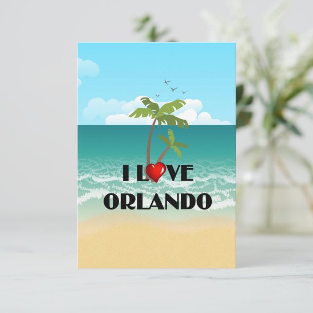 I Love Orlando, Florida TEMPLATE (Standing Front)