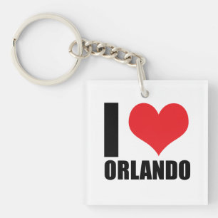 I love Orlando Keychain